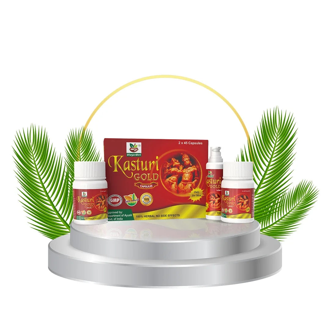Divyashri Wellness Kasturi Gold Ayurvedic Wellness Capsules
