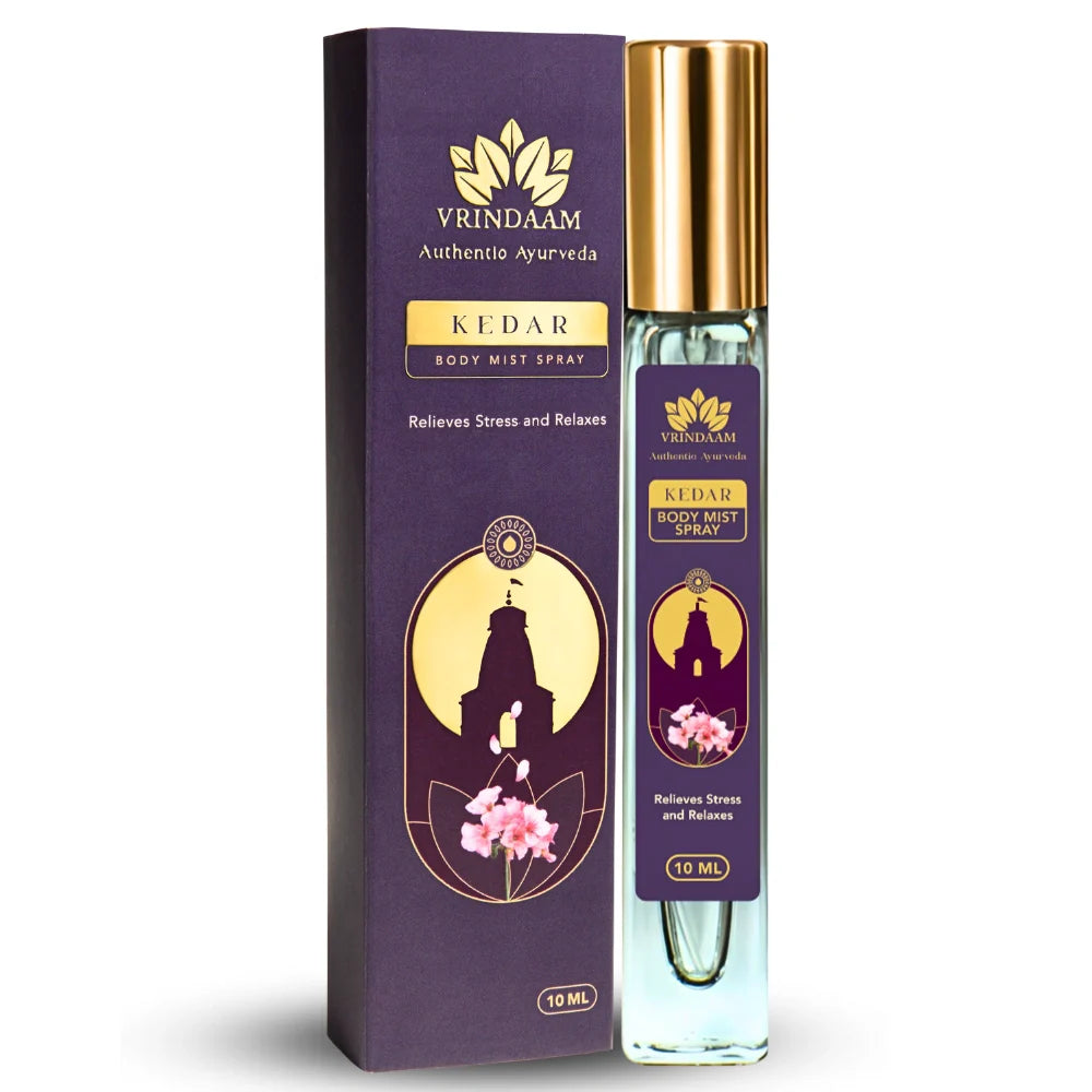 Vrindaam Kedar Body Mist Spray - 10ml