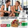 Zespo Cordyceps Complex (Keeda Jadi) 650 mg – 60 Capsules
