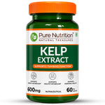 Pure Nutrition Kelp Extract 600mg | 60 Veg Capsules | Laminaria spp. Whole Plant Extract