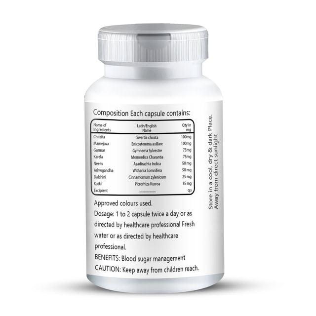 Zenius Diabetes Control Capsules  - 60 Capsules