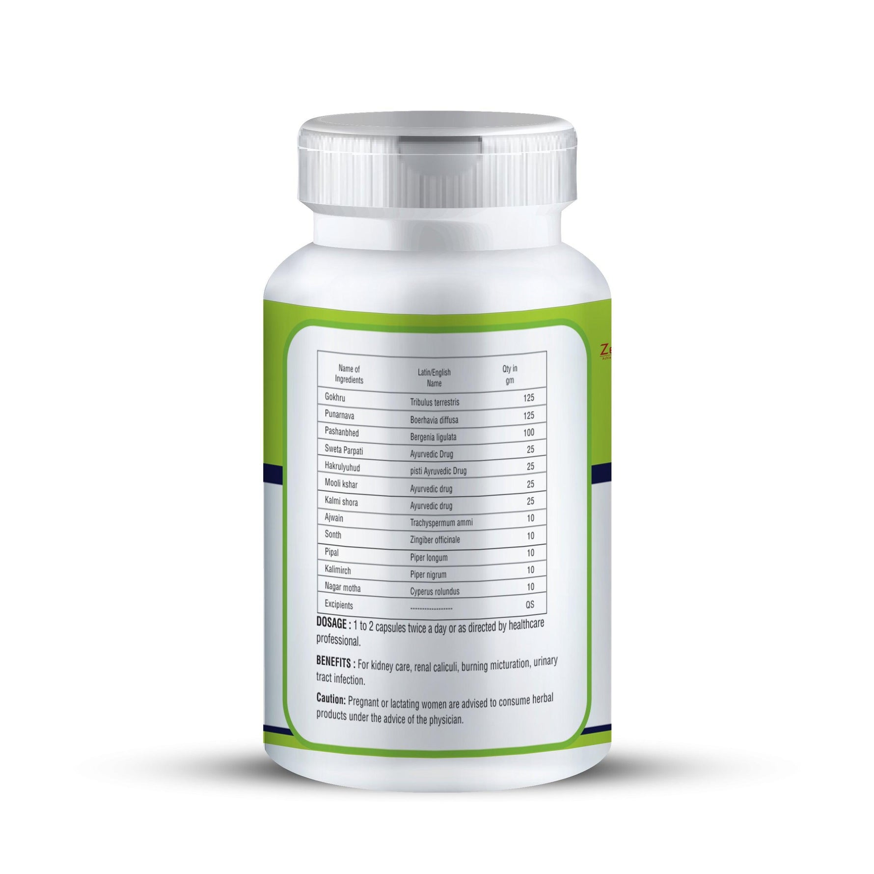 Zenius Kidney Care Capsule - kidney function relief 60 capsule