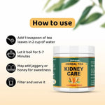 Arogyam Kidney Detox Herbal Tea – Caffeine-Free Herbal Tea for Kidney & Urinary Wellness Support – 100g