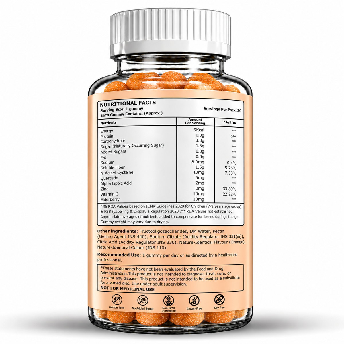 Pure Nutrition Kids' Immune+ Gummies – 30 Gummies