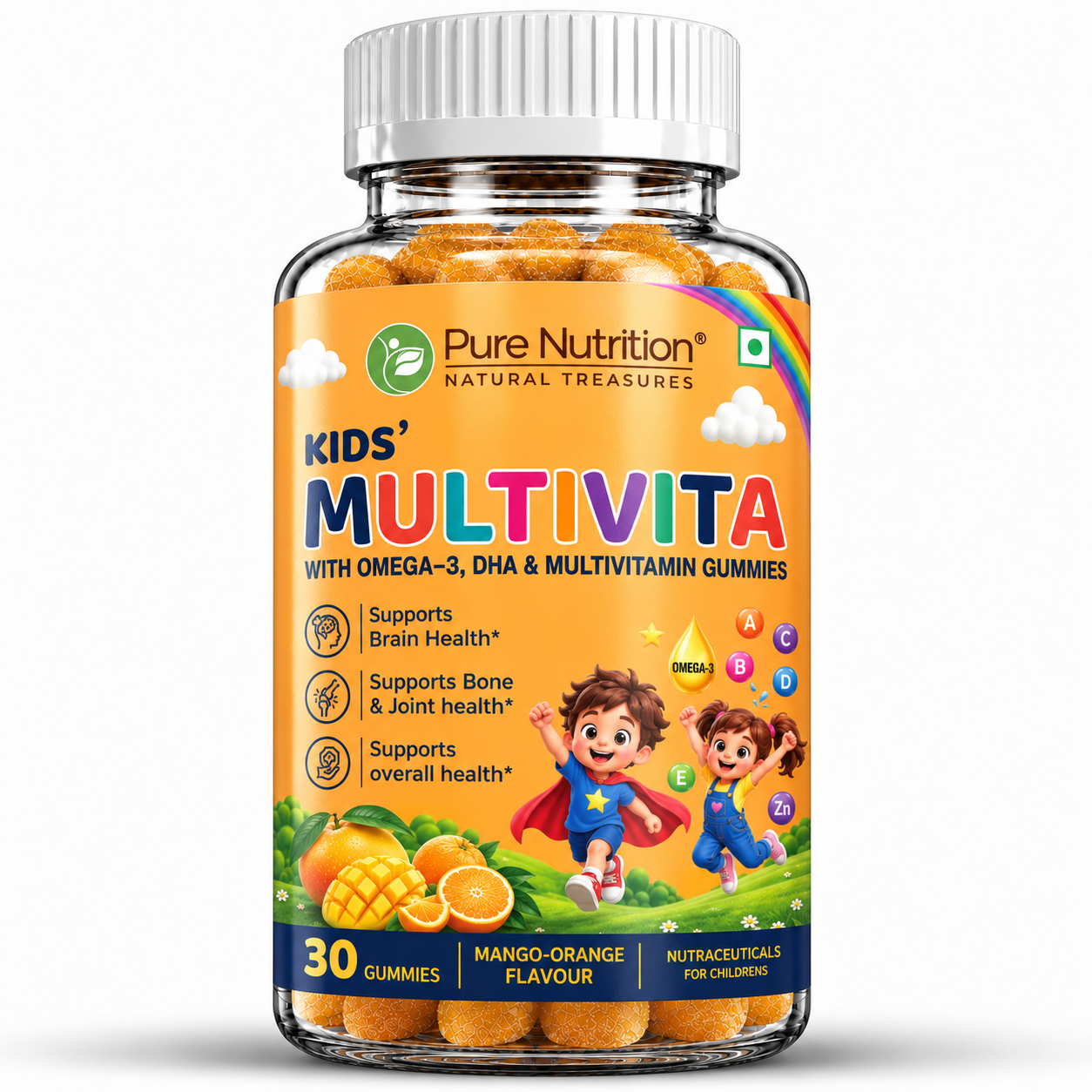 Pure Nutrition Kids' Multivita Gummies – 30 Gummies