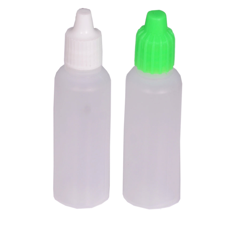15 ml dropper bottle plastic pack of 100 pc