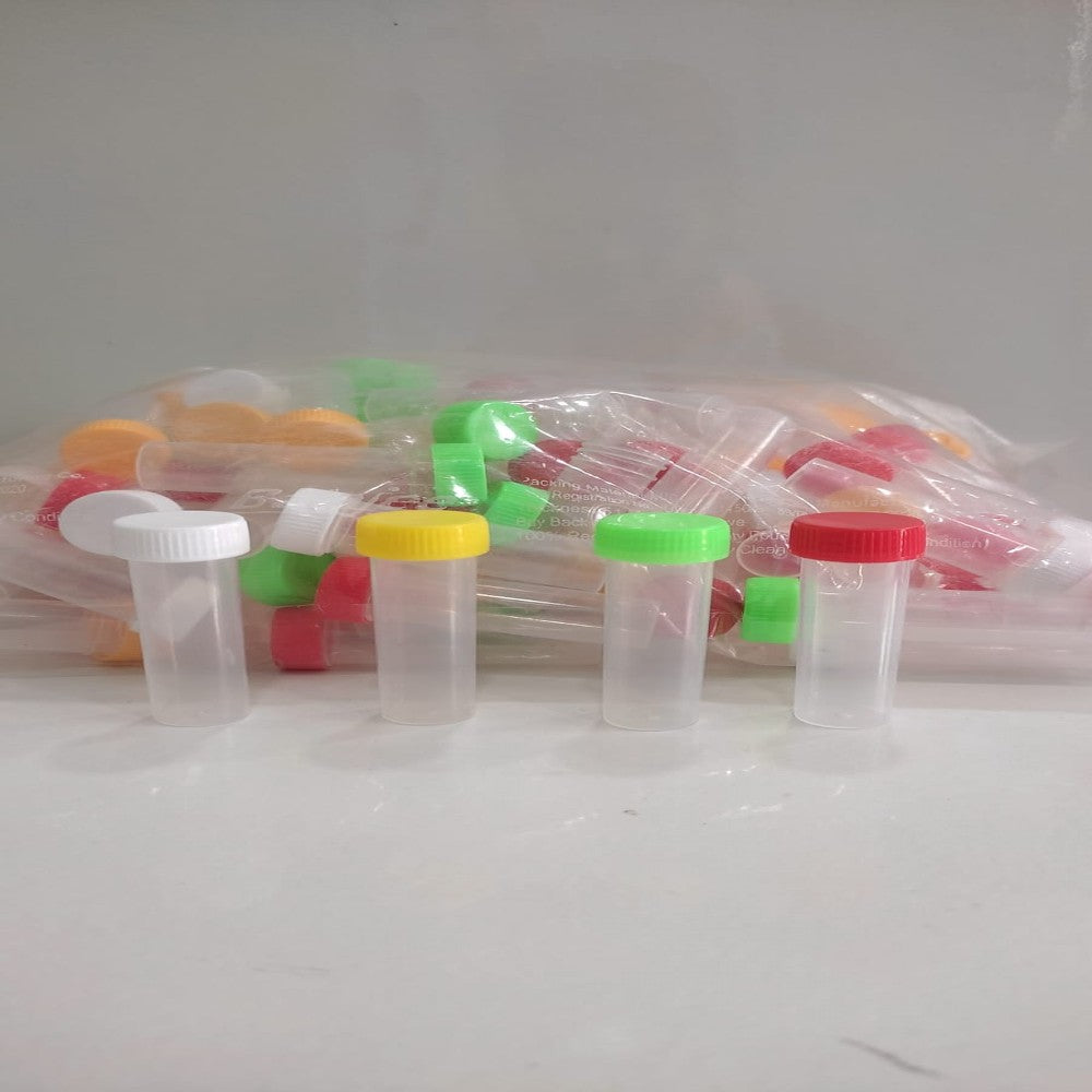 2 dram crystal clear plastic bottle pack of 100 pc