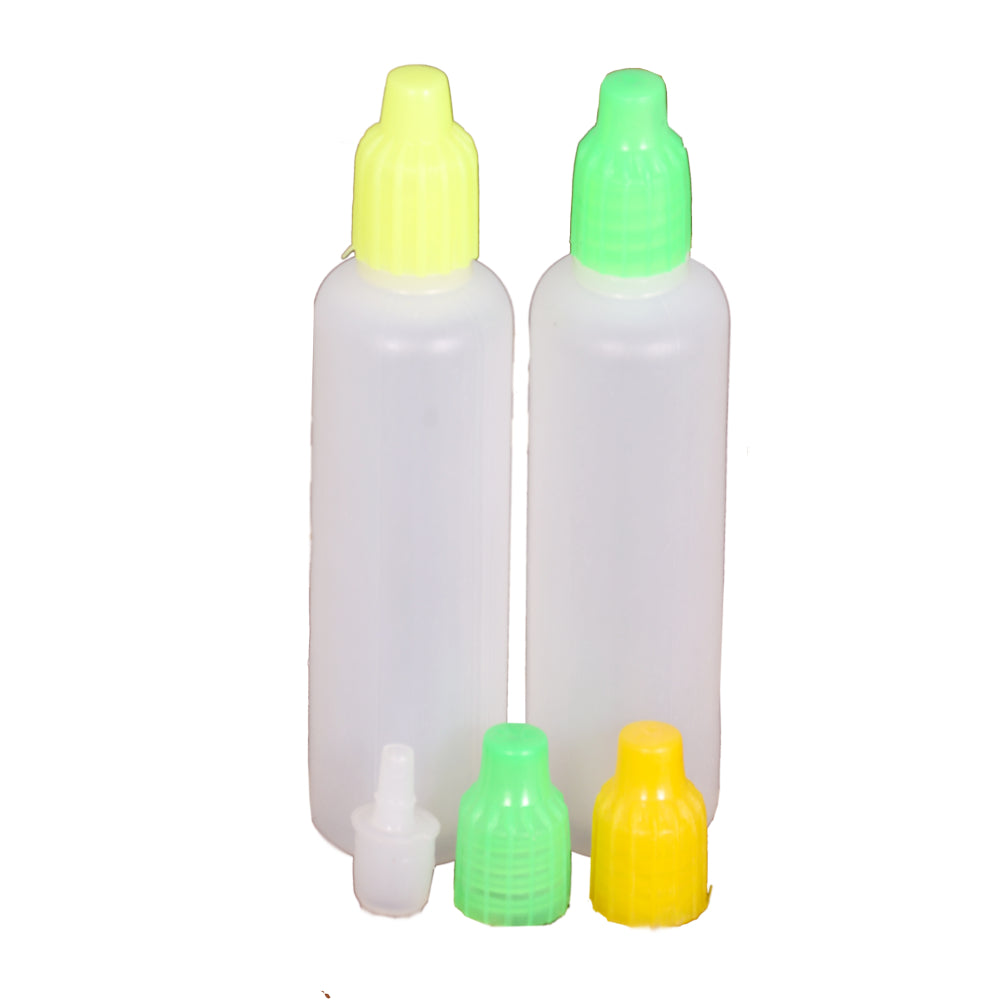 30ml Plastic Dropper Bottle with Tip & Cap (Pack of 100)
