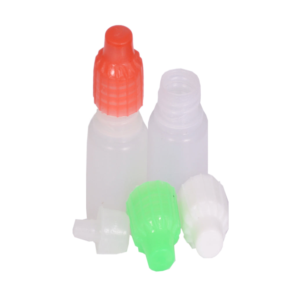 5 ml dropper bottle plastic pack of 100 pc