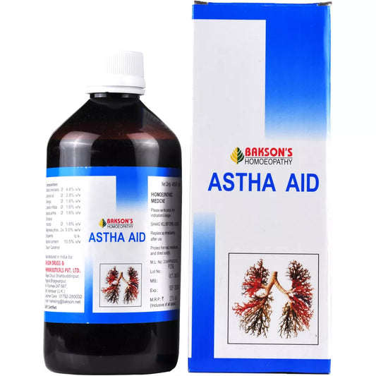 bakson's astha aid syrup 450 ml
