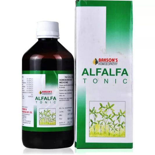 bakson's alfalfa tonic with ginseng 450 ml