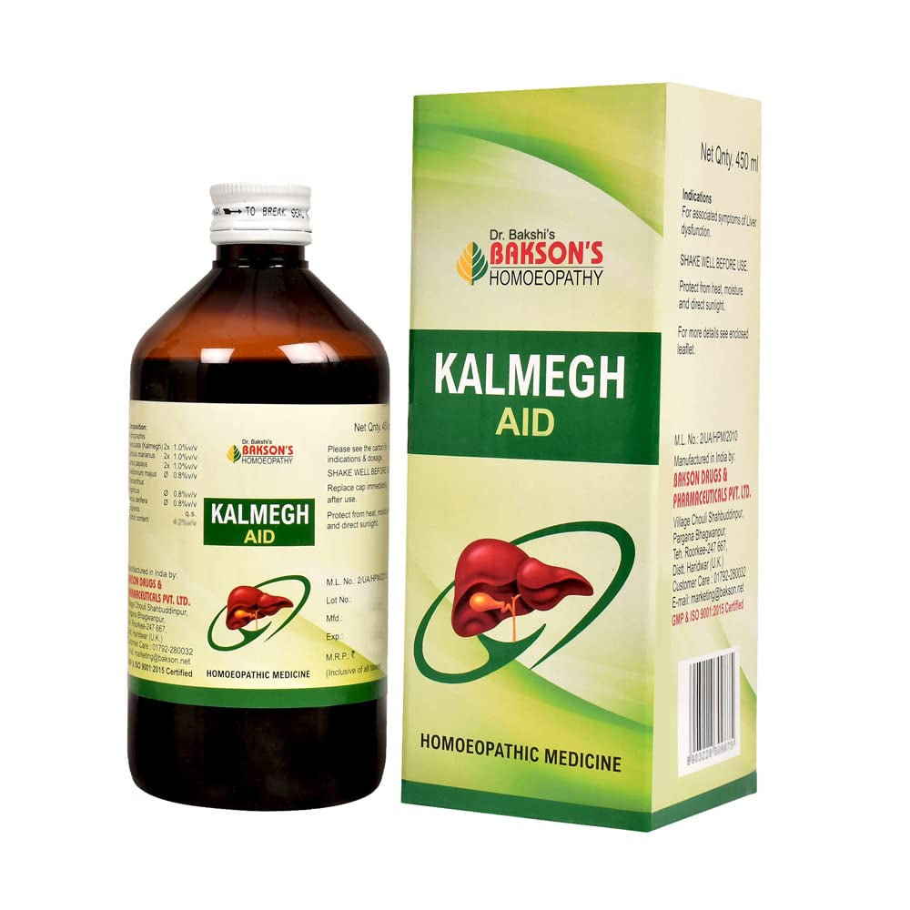 bakson's kalmegh syrup 450 ml