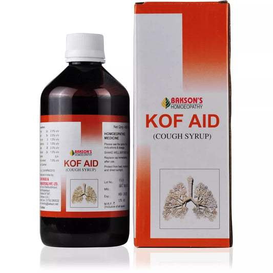 bakson's kof aid cough syrup 450 ml