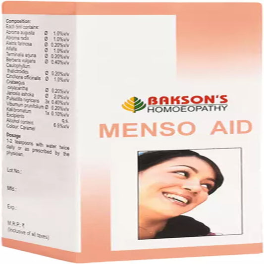bakson's menso aid syrup 115 ml