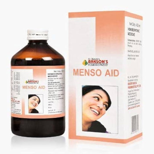 bakson's menso aid syrup 450 ml