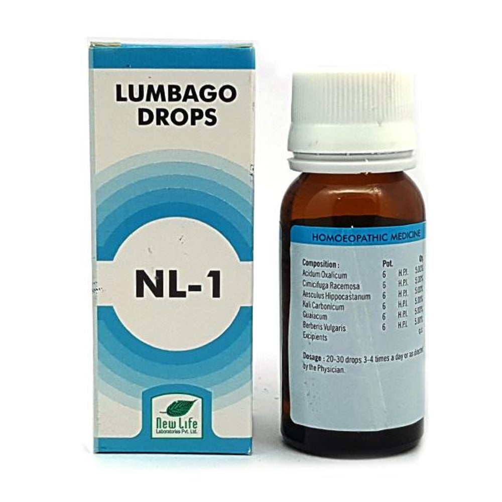 newlife nl 1 no lumbago drop 30ml Experience fast-acting relief from pain and stiffness