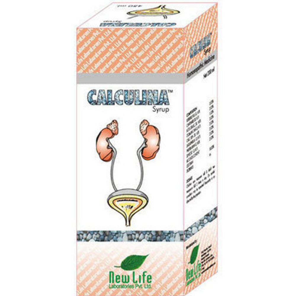 new life calculina syp 120ml For Renal Calculi, Colic pain, Urinary Tract Infections, burning urine