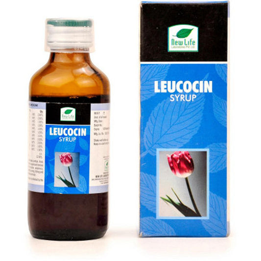 newlife leucocin syp 100ml leucorrhoea, climacteric complaints, irregular menses, intense itching at