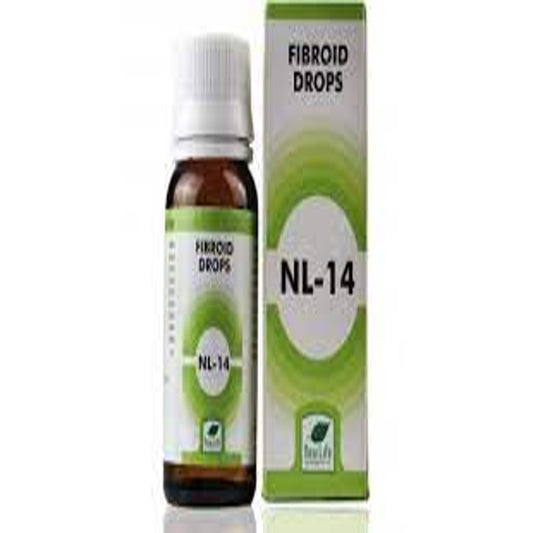New Life NL 14 (Fibroid Drops) (30ml) Used for Growth in Uterus, Irregular Bleeding & Pain during me