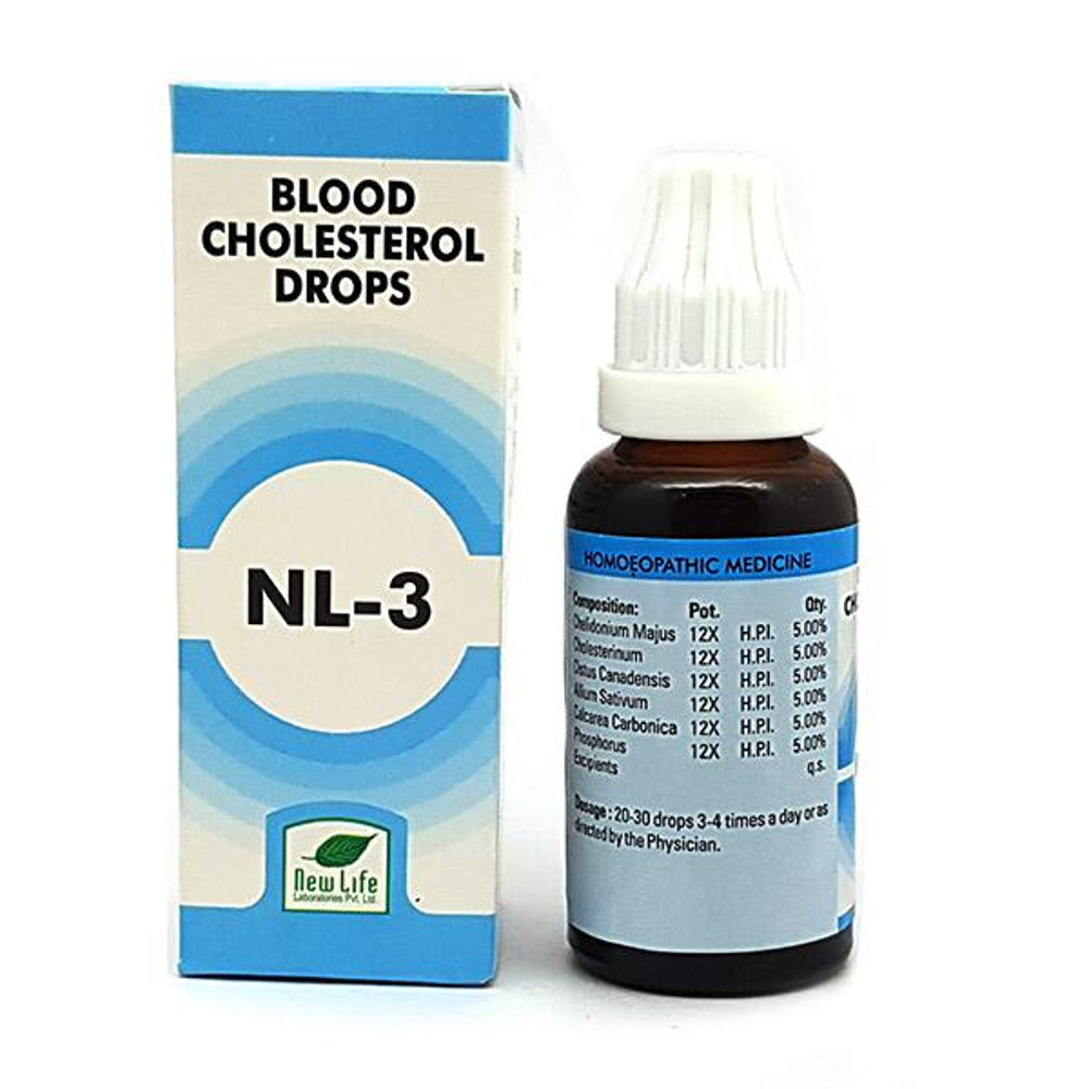 newlife nl 3 no cholesterol drop 30ml Improve your circulation and lower your triglycerides