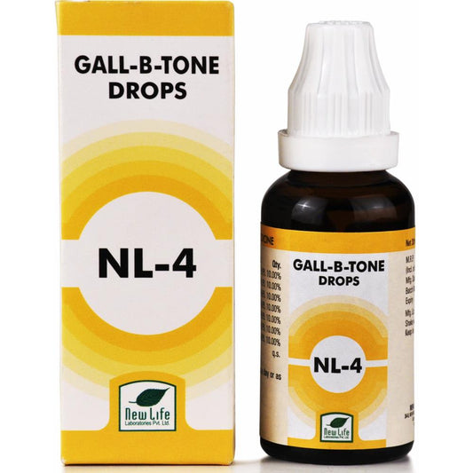 newlife nl 4 no gaal-b-tone drop 30ml For Gall calculi, Enlarged & sore Liver, Appetite loss, Consti