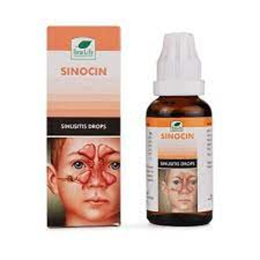 newlife sinocin drop 30ml To Prevent Nose Blocked, Allergy From House Dust And Headache