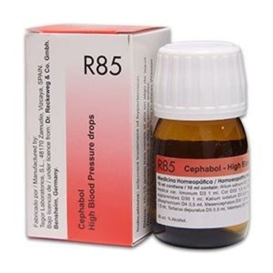 Dr Reckeweg R85 (Cephabol) (30ml) Regulates Increased Pressure of blood