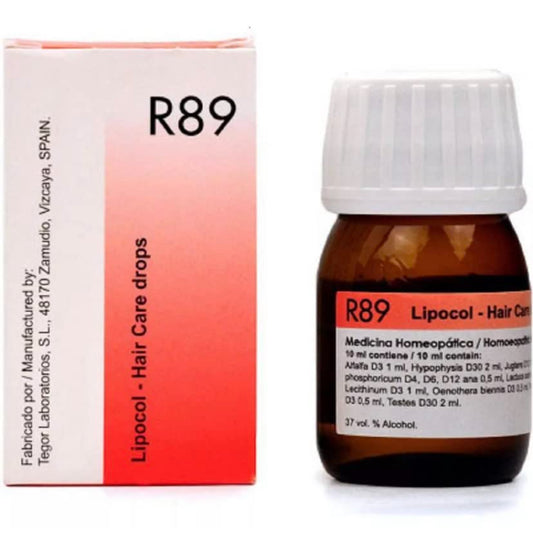 Dr Reckeweg R89 (Lipocol) (30ml) Combat the effects of alopecia with our supplement