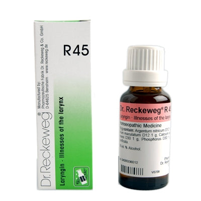 Dr Reckeweg R45 (Laryngin) (22ml)