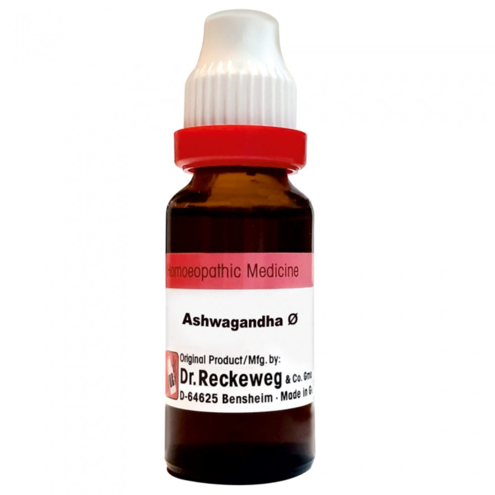 Dr Reckeweg Ashwagandha (Withania Somnifera) Q (20ml) May boosts immunity, weak memory, concentrati