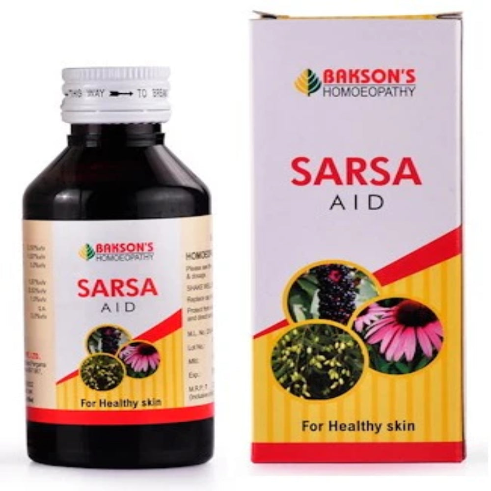 bakson's sarsa aid syrup 115 ml