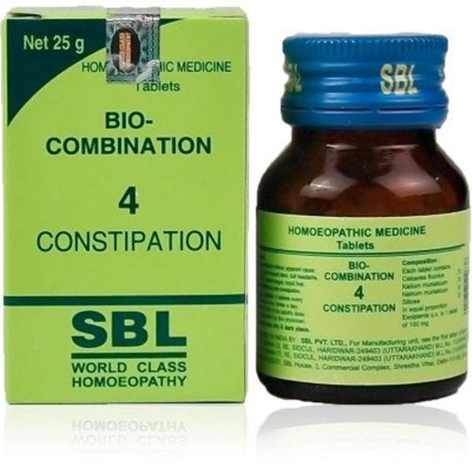 SBL Bio Combination 4 (25g) Constipation, Stool Dry and Hard, Lack of Appetite, Bad breath from mout