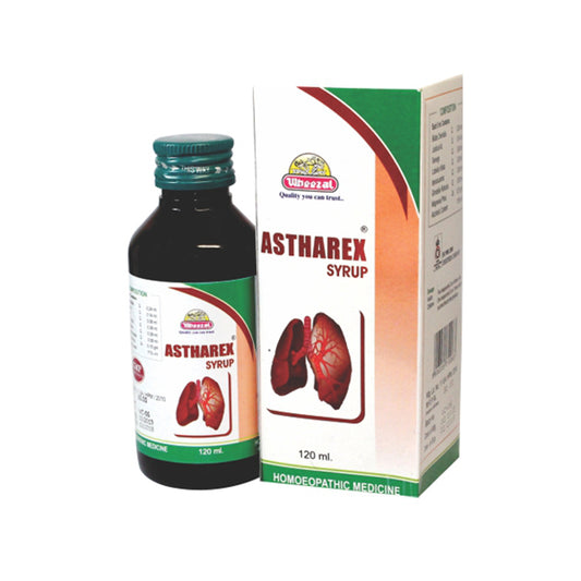 wheezal astharex syp 120ml For Asthma, Bronchitis, Breathing Problems, Spasmodic Cough