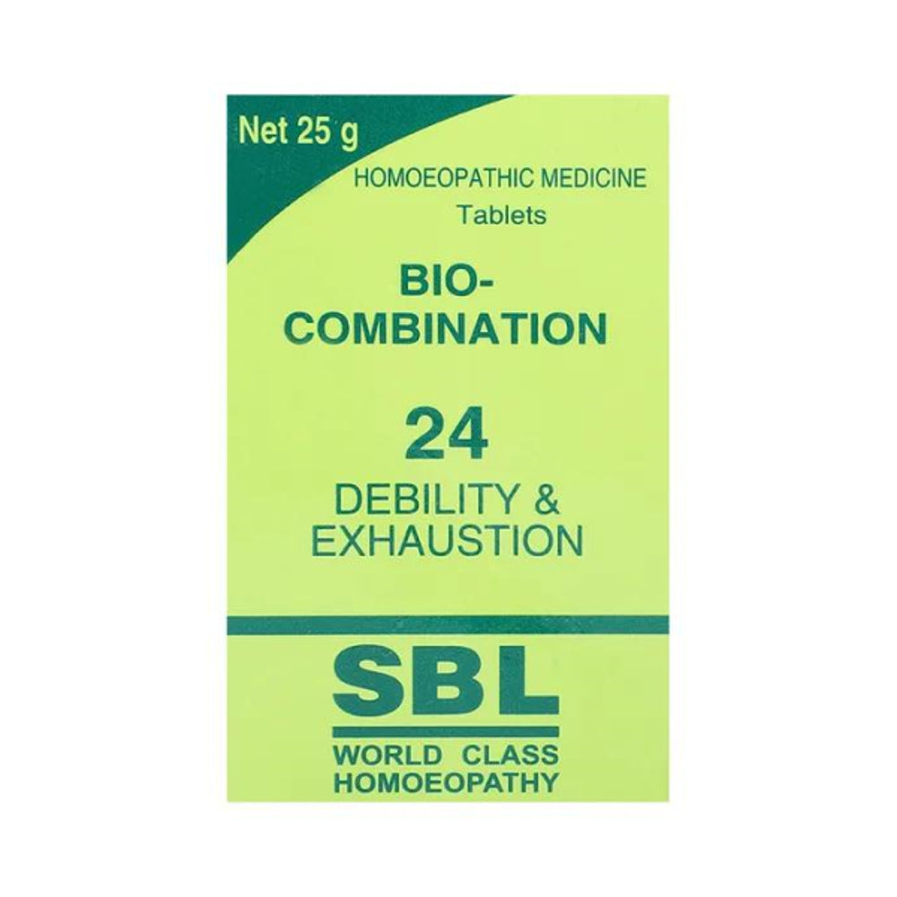 SBL Bio Combination 24 (25g) Debility &Exhaustion, Weakness after child bearing, Tonic for Anemia