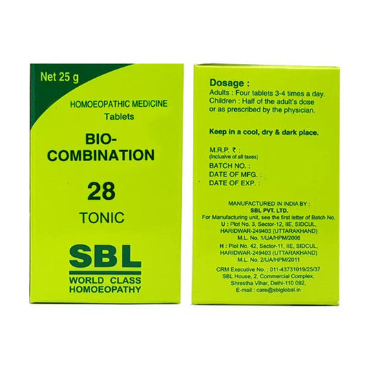SBL Bio Combination 28 (25g) Improve your resistance to disease with our specialized treatment