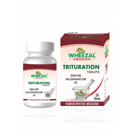 Wheezal Zincum Valerianicum 3X (25g)