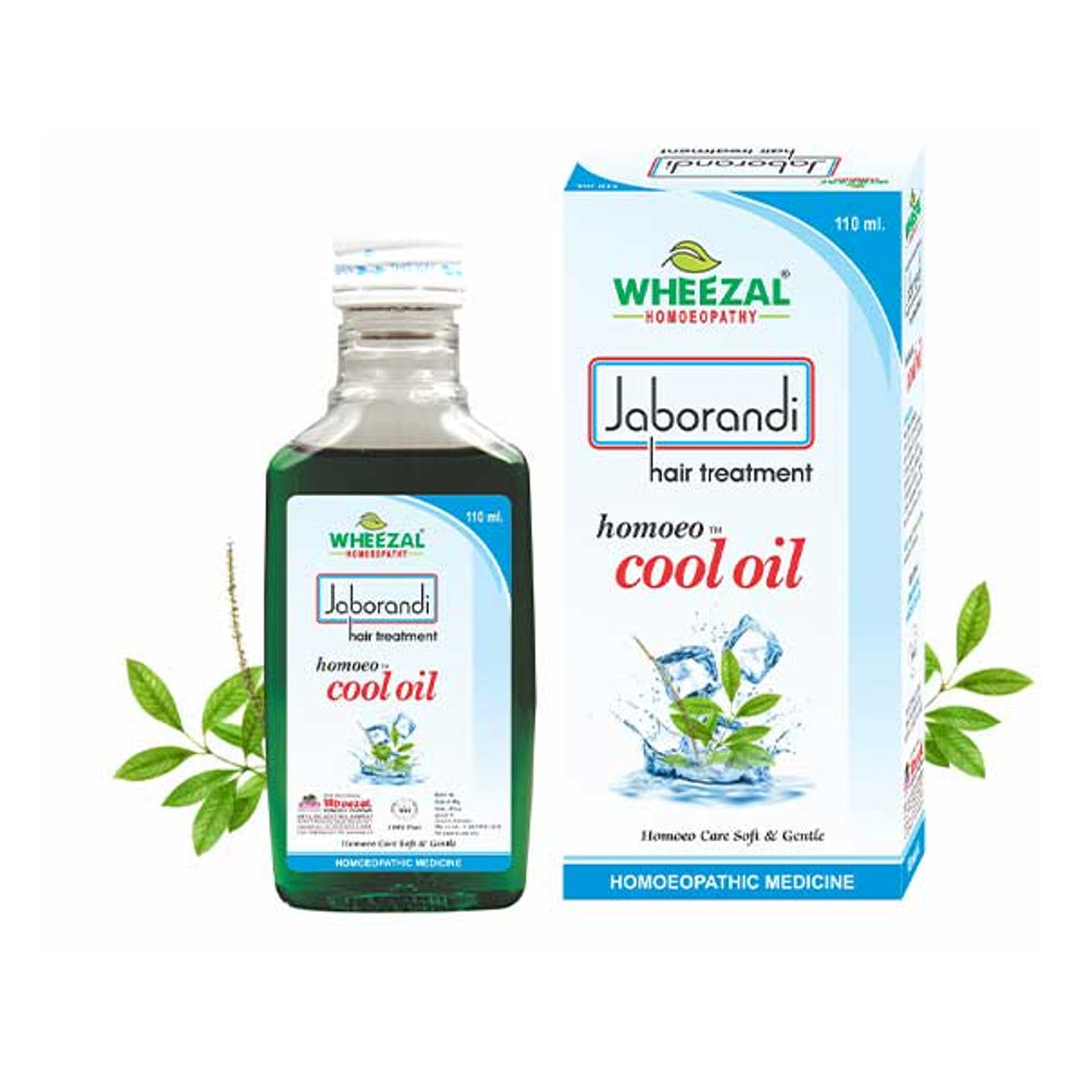 wheezal jaborandi hair treatment homoeo cool oil 110ml