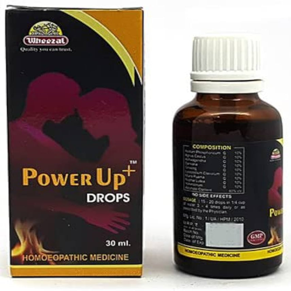 Wheezal Power Up + Drops 30ml