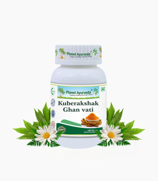 Planet Ayurveda Kuberakshak Ghan Vati Tablets - 120 Tablets
