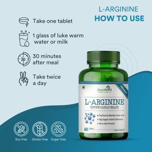 Simply Herbal L-Arginine Tablet