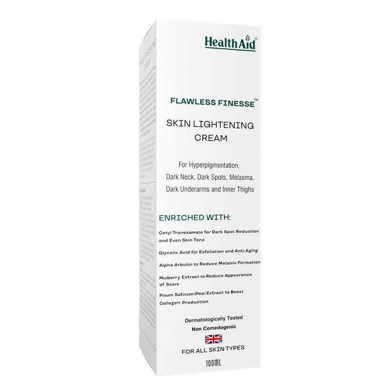 HealthAid Flawless Finesse Skin Lightening Cream - 100gm