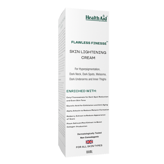 HealthAid Flawless Finesse Skin Lightening Cream - 100gm