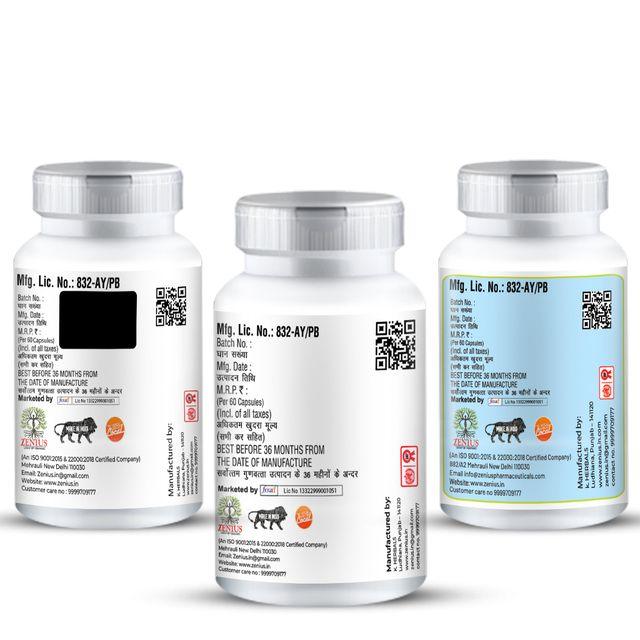 Zenius snowhite Kit - Skin Brightening Capsules for Skin Whitening and Glow Enhancement