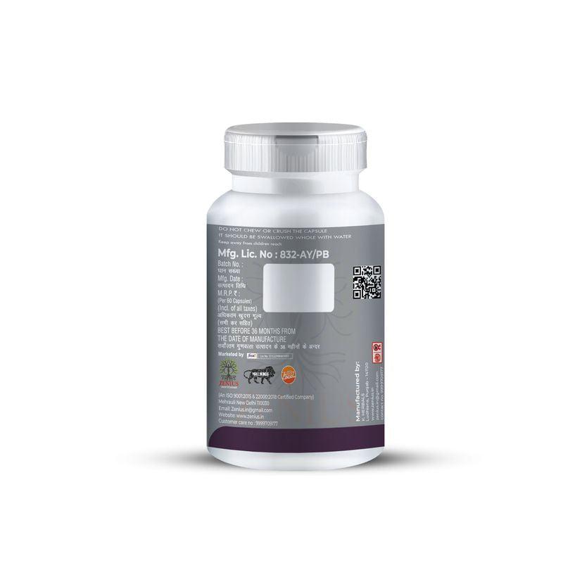 Zenius Gain Up Capsules - Weight Gainer Supplements for Weight Gain and Muscle Building - 60 Capsules