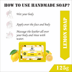Khadi Care Herbal Lemon Soap - 125g