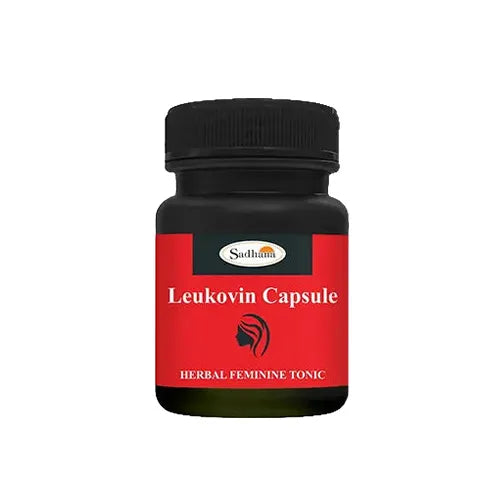 Sadhana Leukovin Capsule (20 Capsules) | Ayurvedic Formula for Women’s Health & Leukorrhea Care