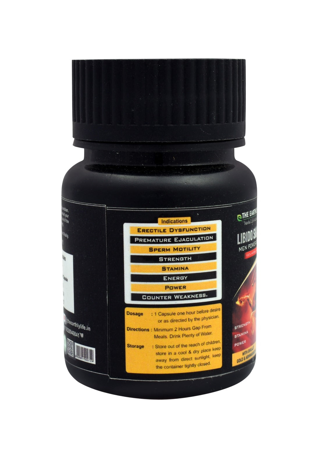 Libido Shakti Gold With Shilajit Gold & Ashwagandha 10 Capsules 100% Ayurvedic
