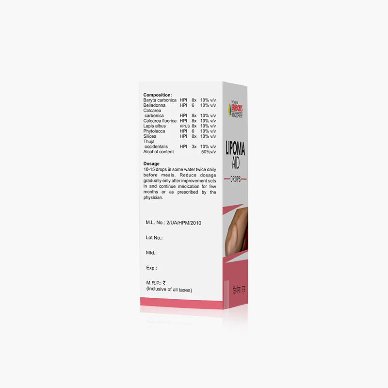 Bakson Lipoma Aid Drops - 30ml
