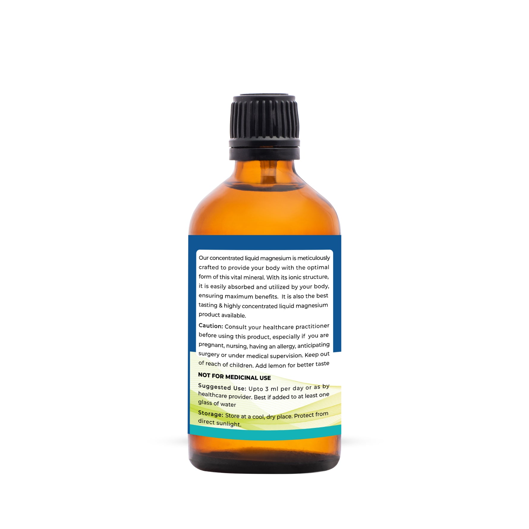 Vitaone Liquid Angstrom Magnesium (100ml) | Ultra-Nano Bioavailable Mineral for Cellular Absorption, Muscle Recovery & Calm