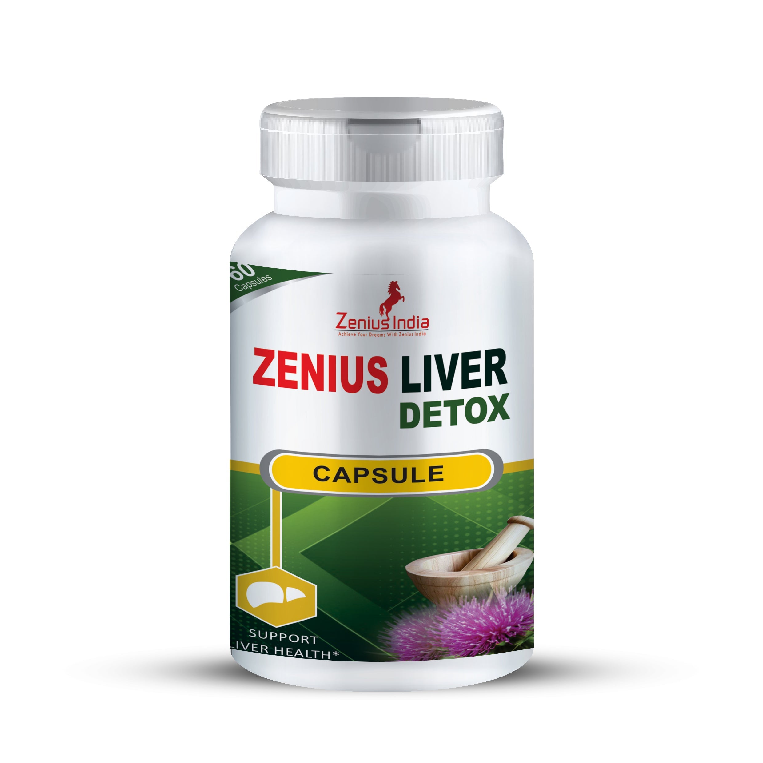 Zenius Liver Detox capsule (60 Capsules)
